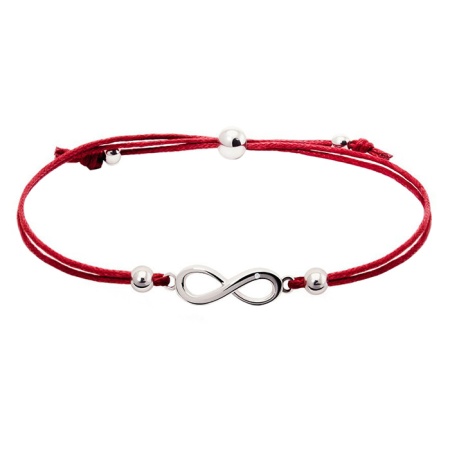 Bracelet with red thread
